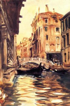 約翰 辛格 薩金特 Ponte della Canonica 約翰 辛格 薩金特 Ponte della Canonica